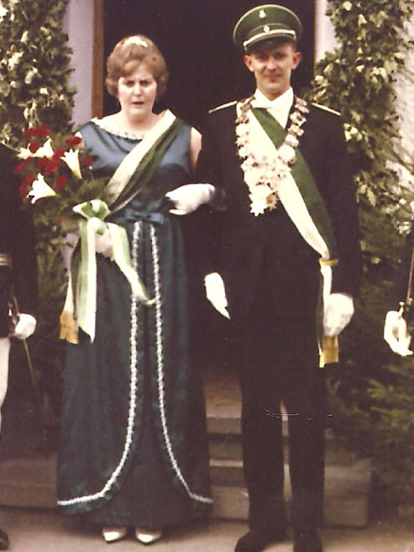 Königspaar 1965/1966 Josef und Ingrid Padberg