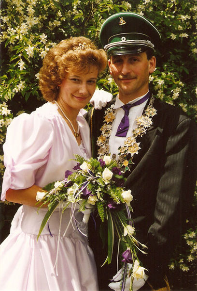 Königspaar 1991/1992 Manfred und Wilma Sauerwald